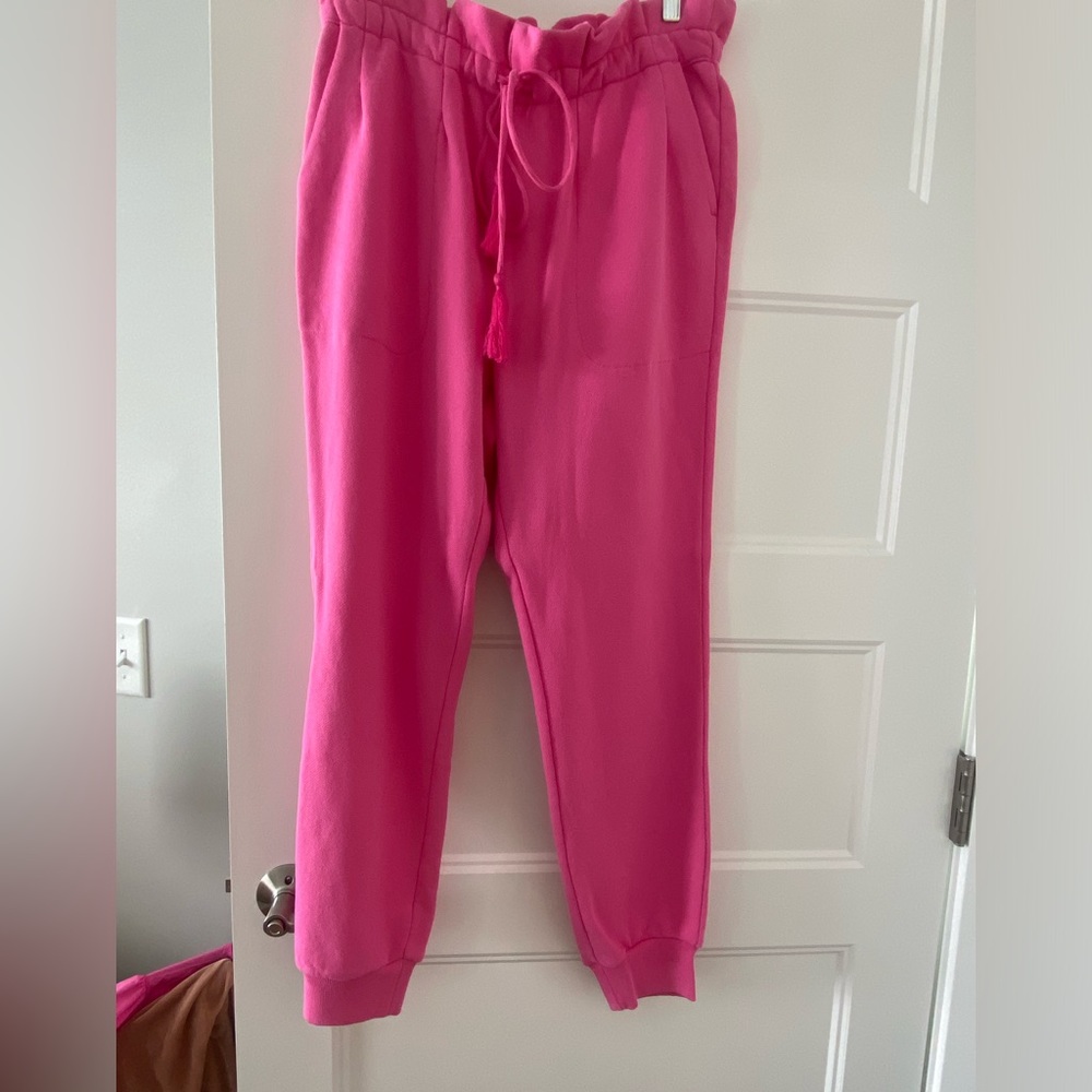 Something Navy French Terry Jogger